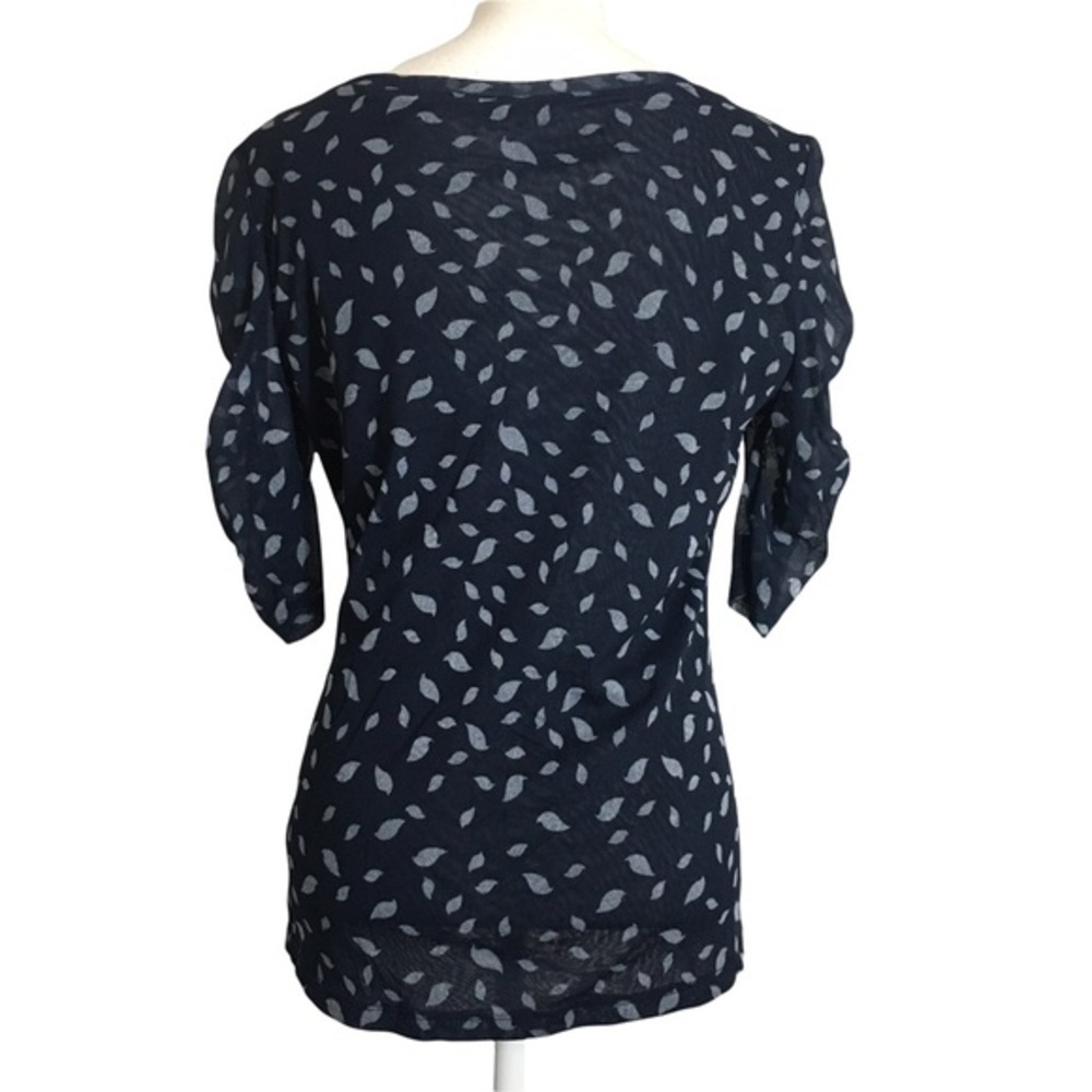 Investments ruched sleeves knit top. SzMed - Picture 4 of 7